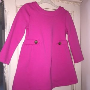 Children place girls dress 12-18M hot pink
